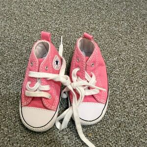 Baby Pink Converse Sneakers